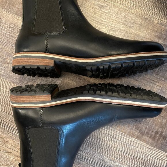 Helm The Finn Black Chelsea Boots, Leather, 7.5 / 8 D main image 7